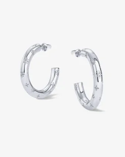 PAVOI Hoops-Starburst Hoop Earrings