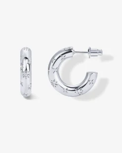 PAVOI Hoops-Starburst Hoop Earrings