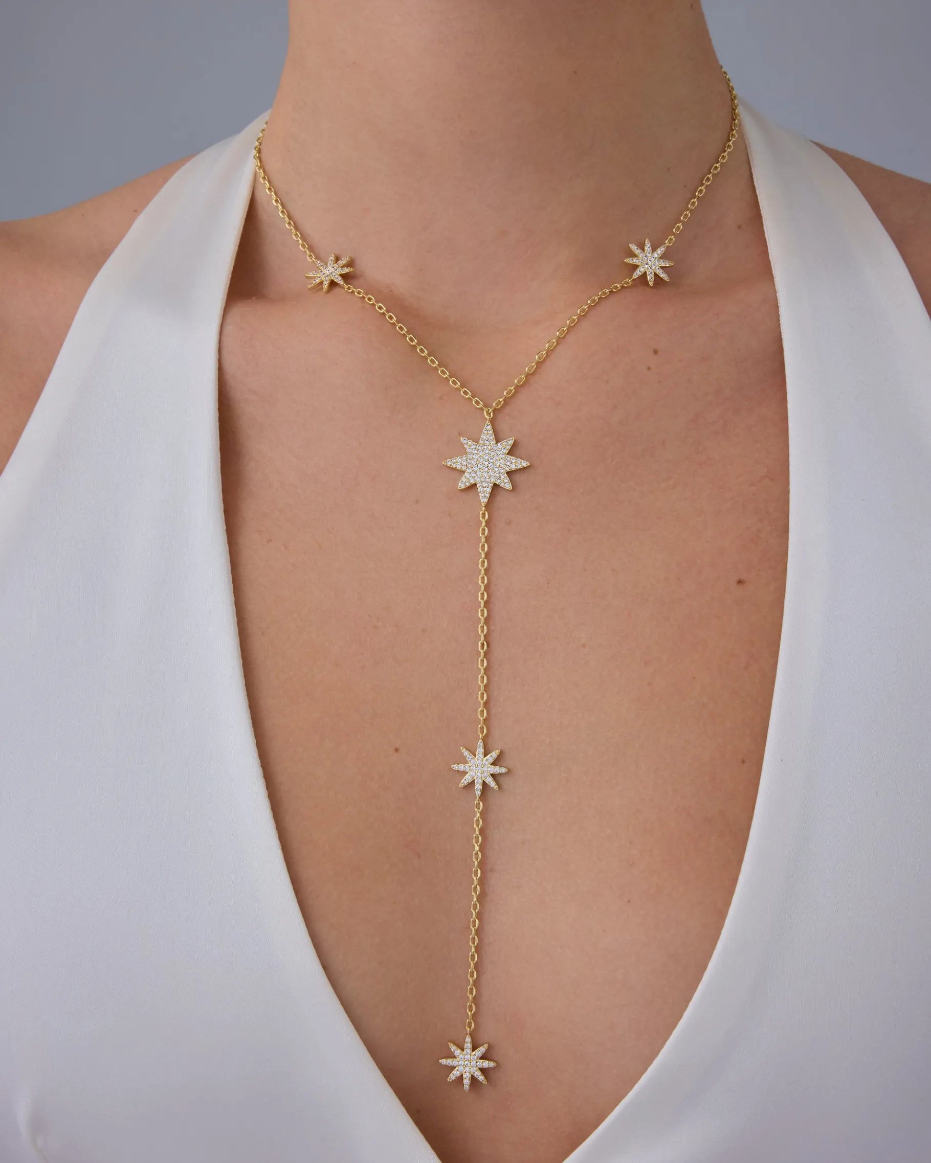 PAVOI Lariat-Starburst Lariat Necklace