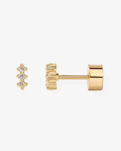 PAVOI Flat Backs|Studs-Stars Aligned Climber Screwbacks