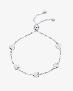 PAVOI Chain-Station Heart Bracelet