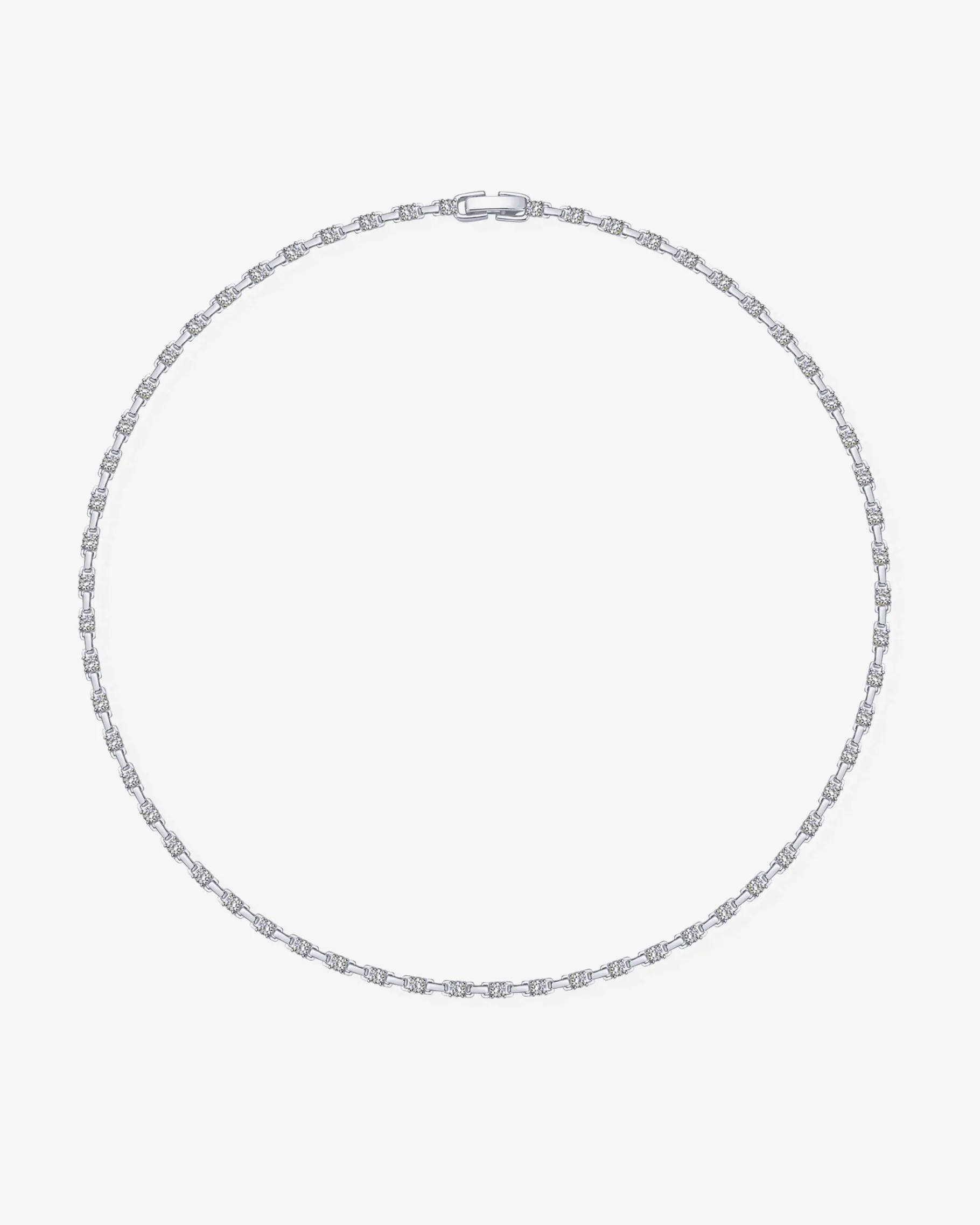 PAVOI Tennis-Station Tennis Necklace