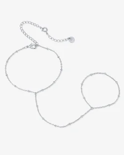 PAVOI Hand Chains-Stay Gold Beaded Hand Chain