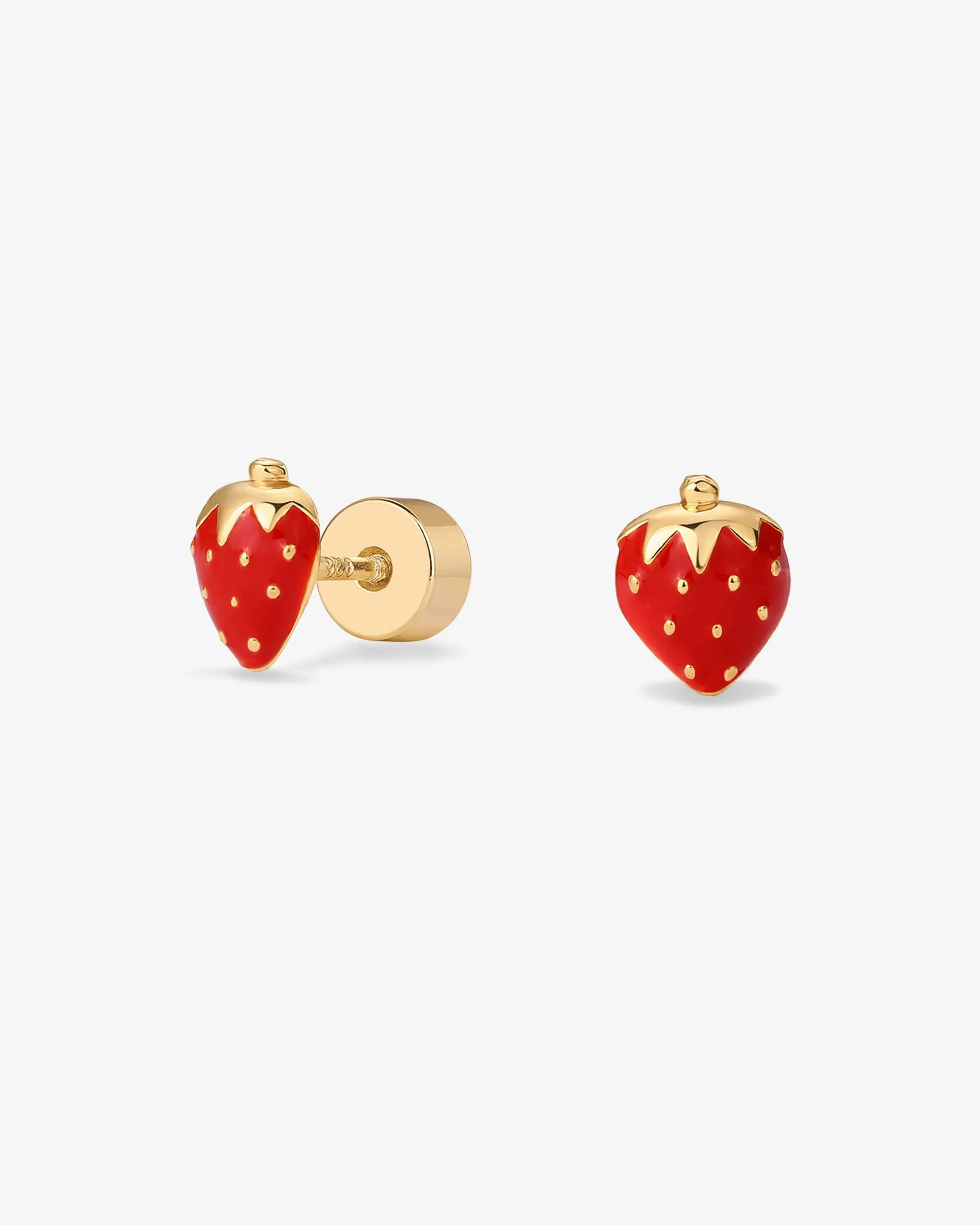PAVOI Flat Backs|Studs-Strawberry Studs