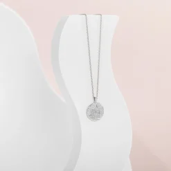 PAVOI Pendants-Sun-Moon Engraved Coin Pendant