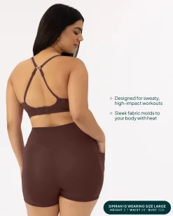 PAVOI High Support Bras|Bras-Supportive High-Support Padded Convertible Sports Bra