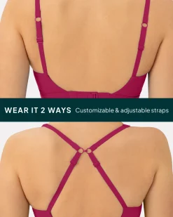 PAVOI High Support Bras|Bras-Supportive High-Support Padded Convertible Sports Bra