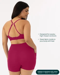 PAVOI High Support Bras|Bras-Supportive High-Support Padded Convertible Sports Bra