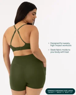 PAVOI High Support Bras|Bras-Supportive High-Support Padded Convertible Sports Bra