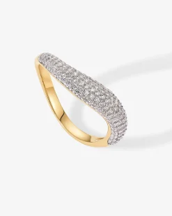 PAVOI Statement|Statement-Tahiti Wavy Ring