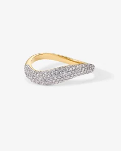 PAVOI Statement|Statement-Tahiti Wavy Ring