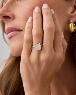 PAVOI Engagement-Take a Vow Radiant Cut Ring