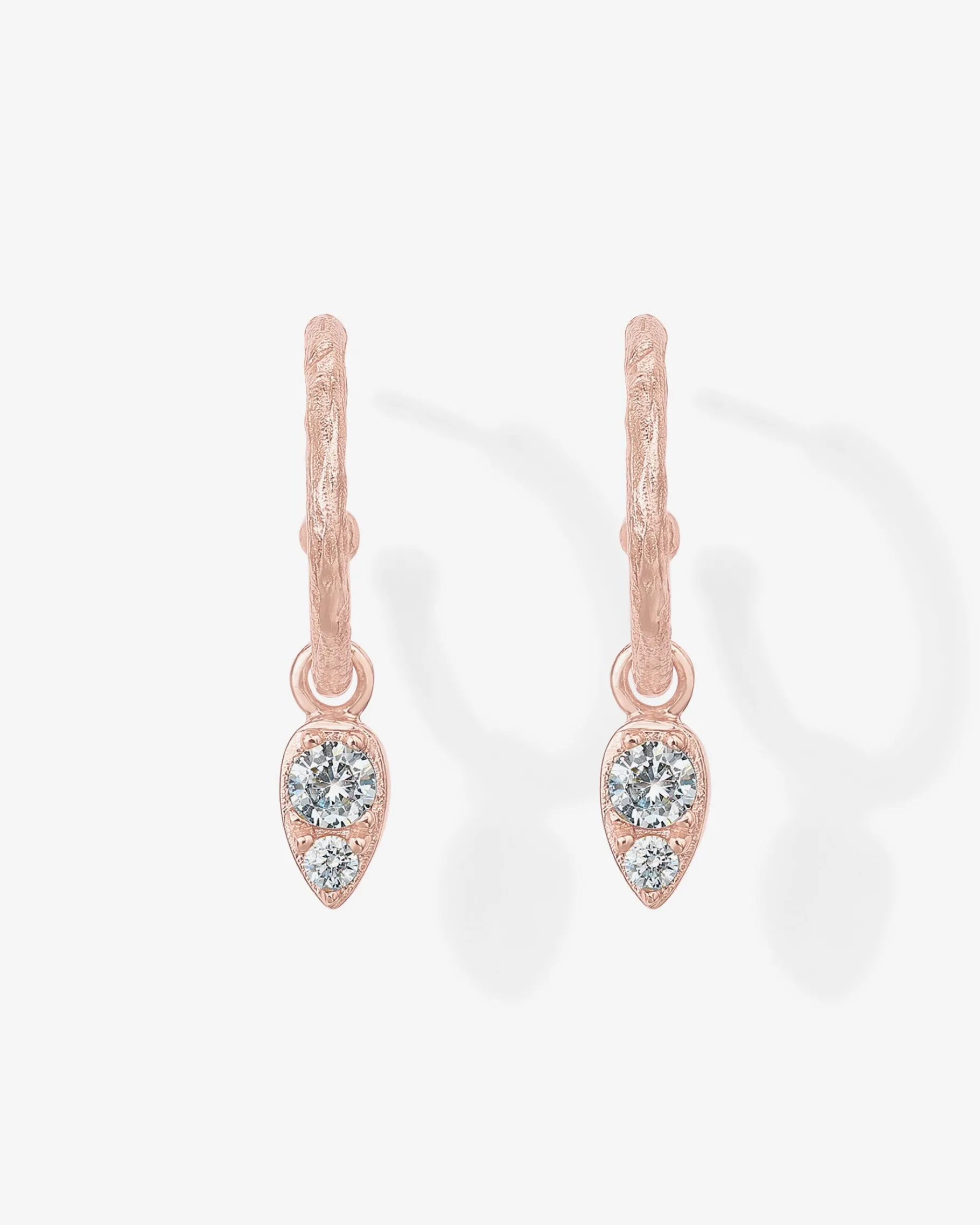 PAVOI Dangle & Threader|Hoops-Tear Drop Hoops