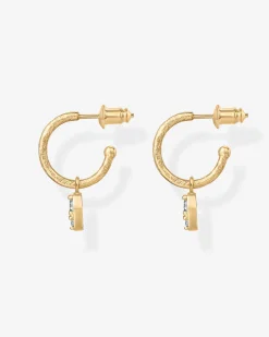 PAVOI Dangle & Threader|Hoops-Tear Drop Hoops