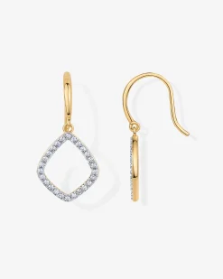 PAVOI Dangle & Threader-Teardrop Geometric Dangle Earrings