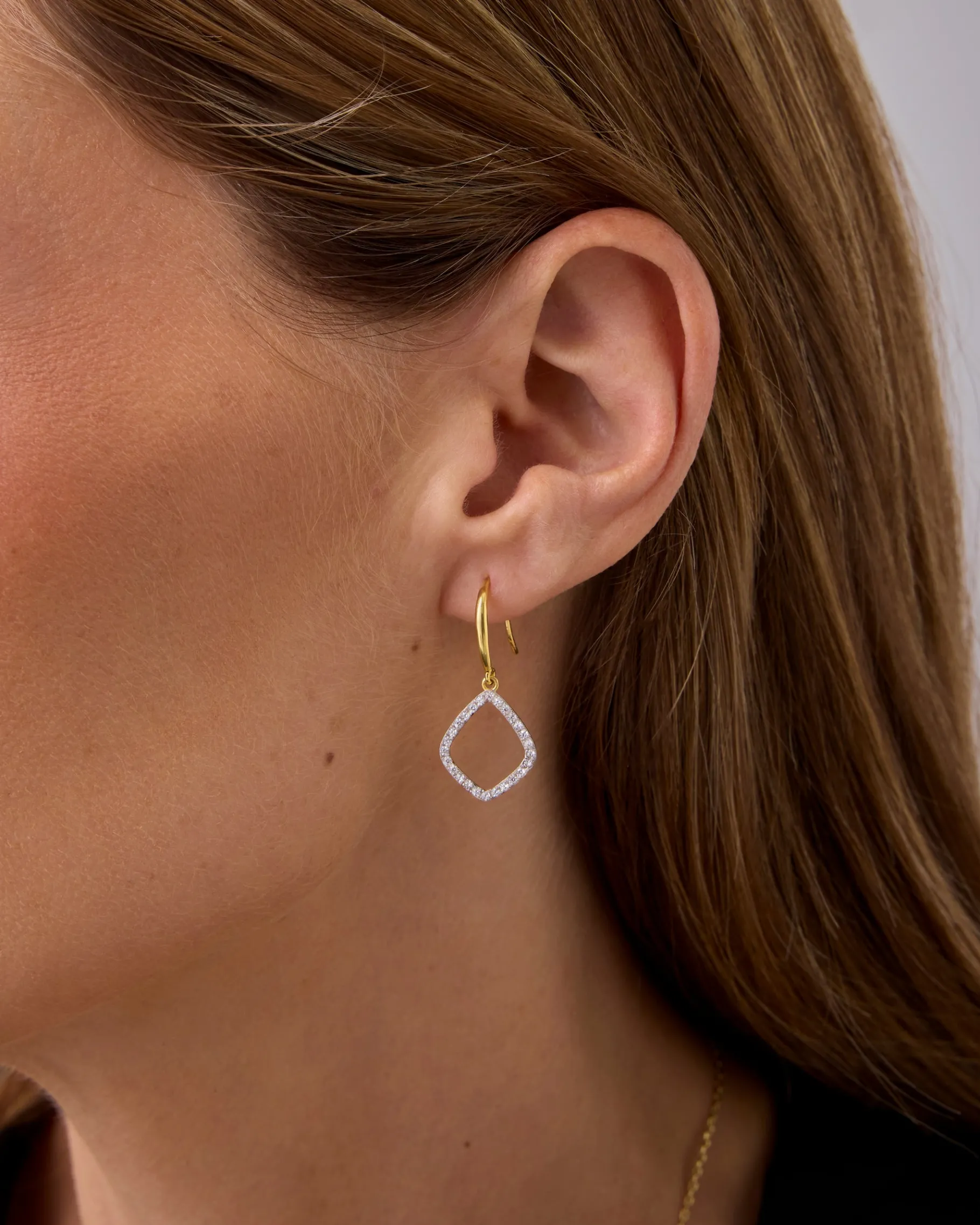 PAVOI Dangle & Threader-Teardrop Geometric Dangle Earrings