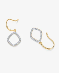 PAVOI Dangle & Threader-Teardrop Geometric Dangle Earrings
