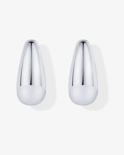 PAVOI Dangle & Threader|Hoops-Teardrop Half Hoops