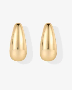 PAVOI Dangle & Threader|Hoops-Teardrop Half Hoops