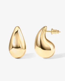 PAVOI Statement|Dangle & Threader-Teardrop Hoop Earrings