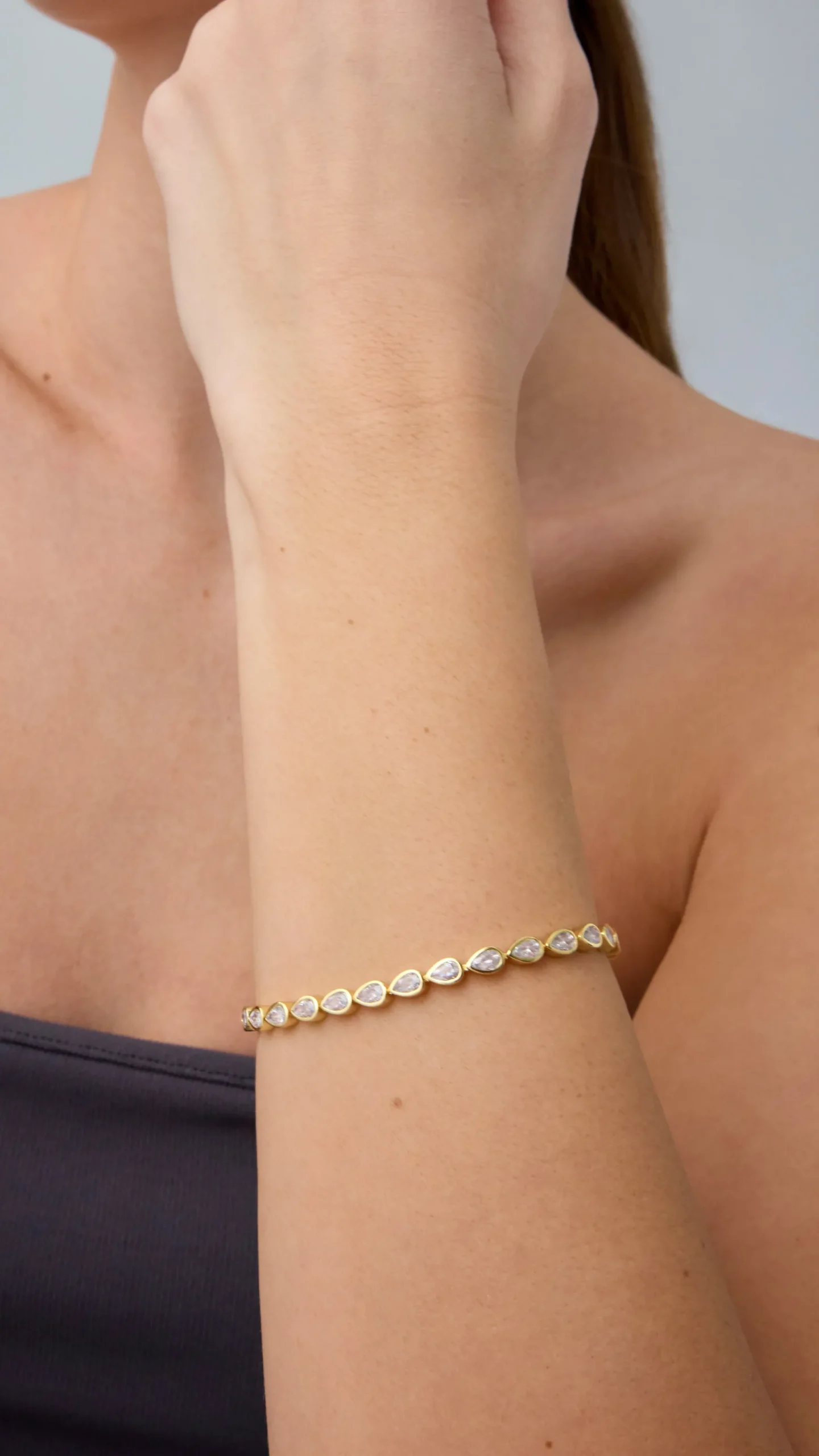 PAVOI Tennis-Teardrop Stone Tennis Bracelet