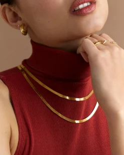 PAVOI Italian Chains|Chains-Thick Magic Flex Snake Necklace