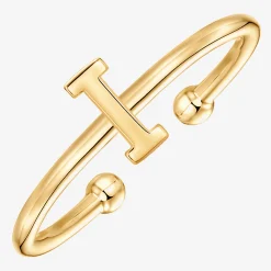 PAVOI Adjustable|Stackable-Thin Initial Ring