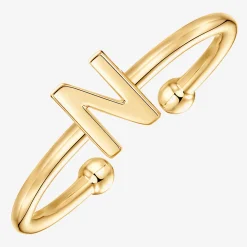 PAVOI Adjustable|Stackable-Thin Initial Ring