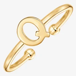 PAVOI Adjustable|Stackable-Thin Initial Ring