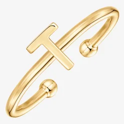 PAVOI Adjustable|Stackable-Thin Initial Ring