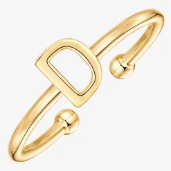 PAVOI Adjustable|Stackable-Thin Initial Ring