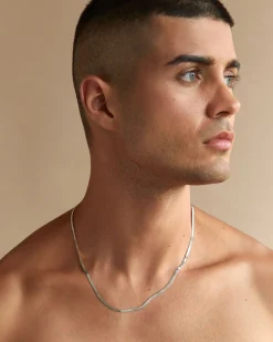 PAVOI Italian Chains|Chains-Thin Magic Flex Snake Necklace