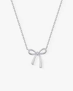 PAVOI Pendants-Tied Up Bow Necklace
