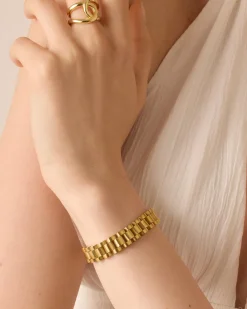 PAVOI Chain-Timepiece Bracelet