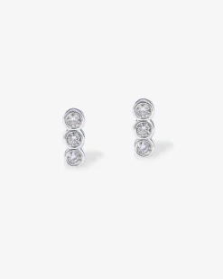 PAVOI Flat Backs|Studs-Tiny Bar Round Screw Back Studs