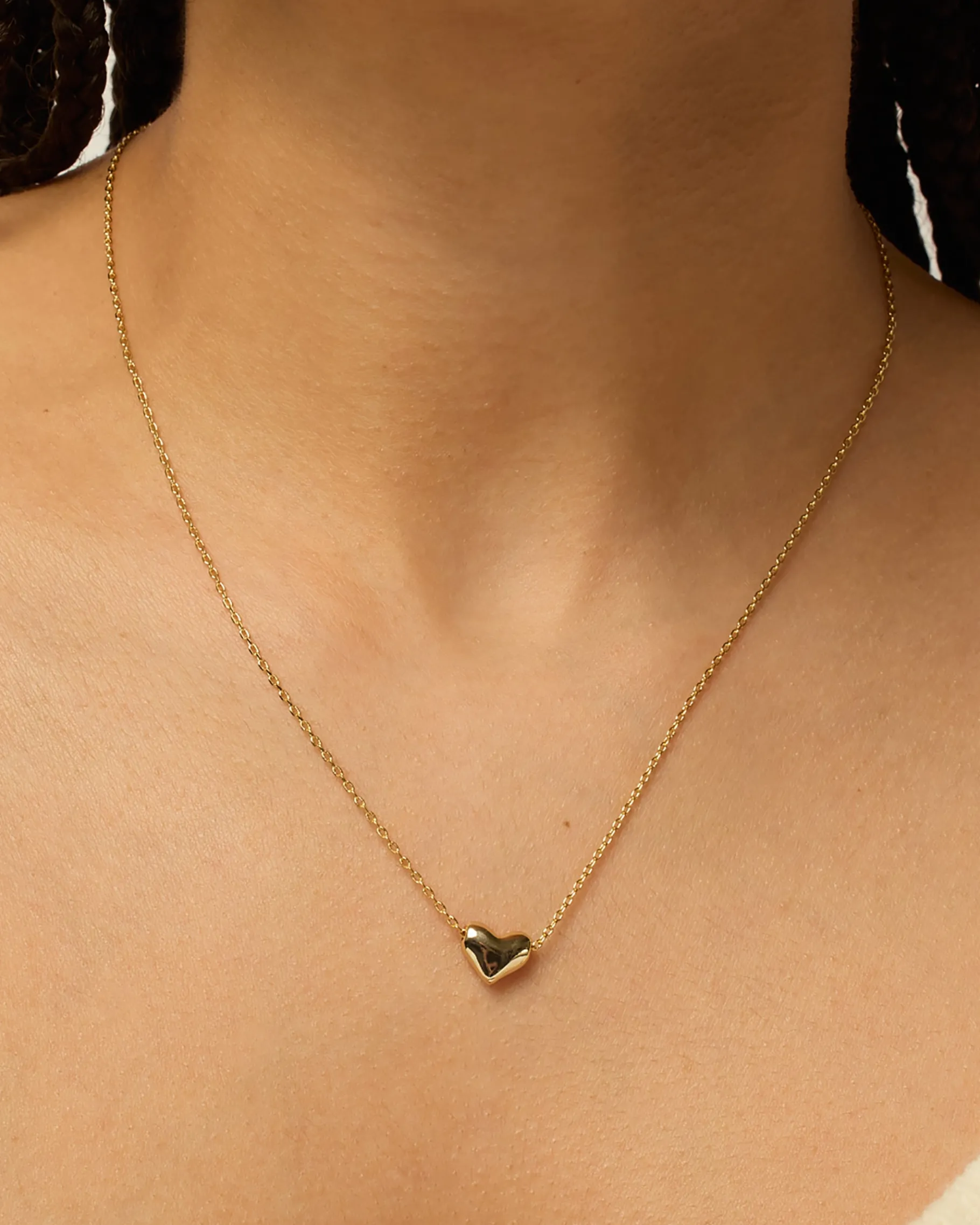 PAVOI Pendants-Tiny Heart Charm Necklace
