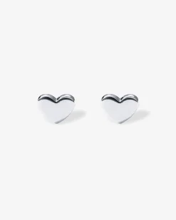 PAVOI Flat Backs|Studs-Tiny Heart Screw Back Studs