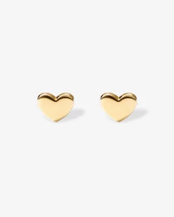 PAVOI Flat Backs|Studs-Tiny Heart Screw Back Studs