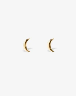 PAVOI Flat Backs|Studs-Tiny Moon Screw Back Studs