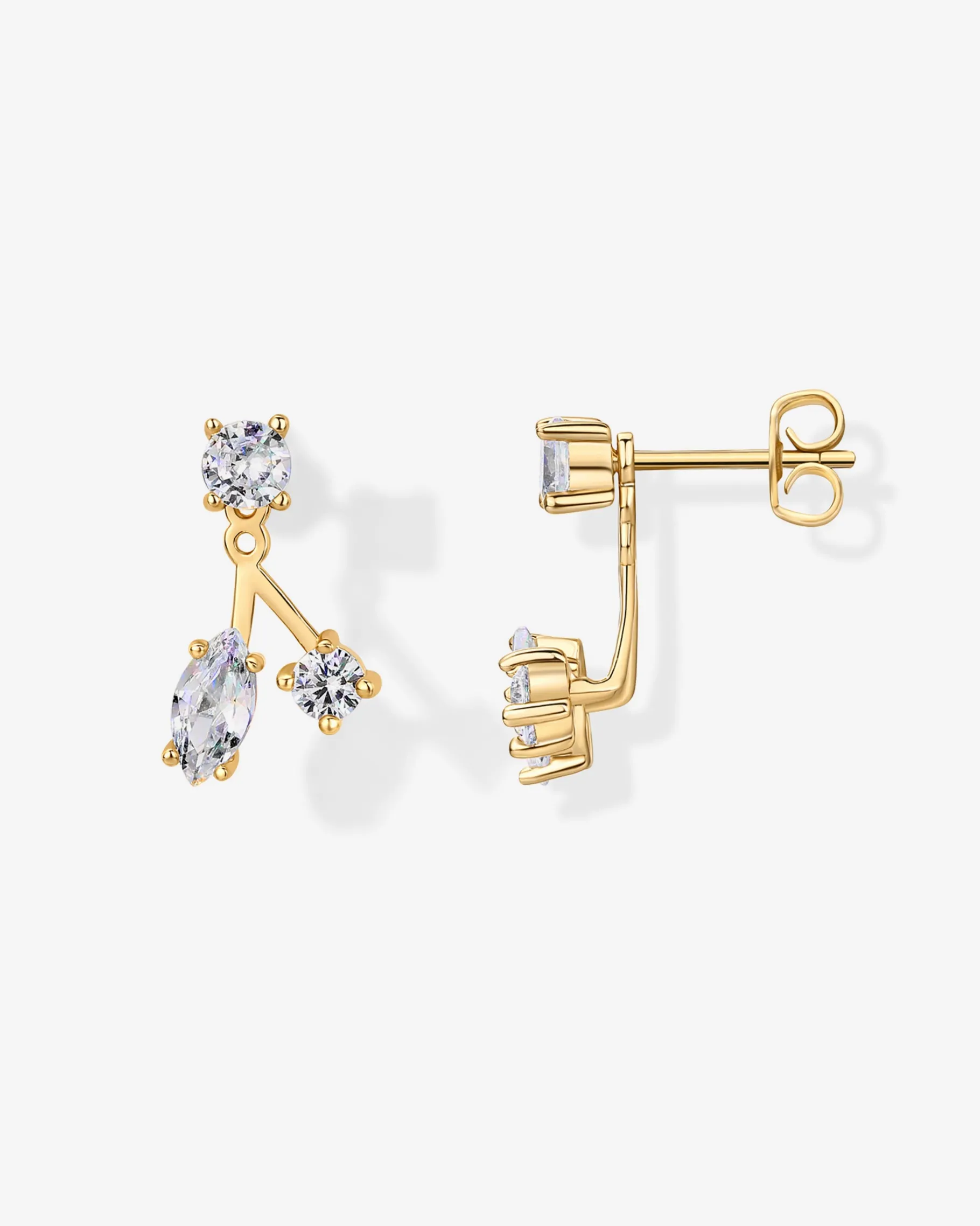 PAVOI Statement-Tri Earring Jacket