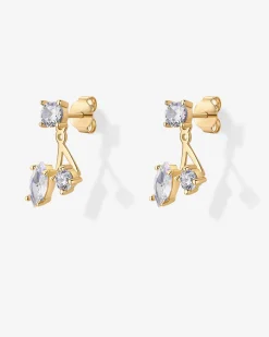 PAVOI Statement-Tri Earring Jacket