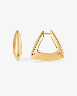 PAVOI Statement|Hoops-Triangle Geo Hoops