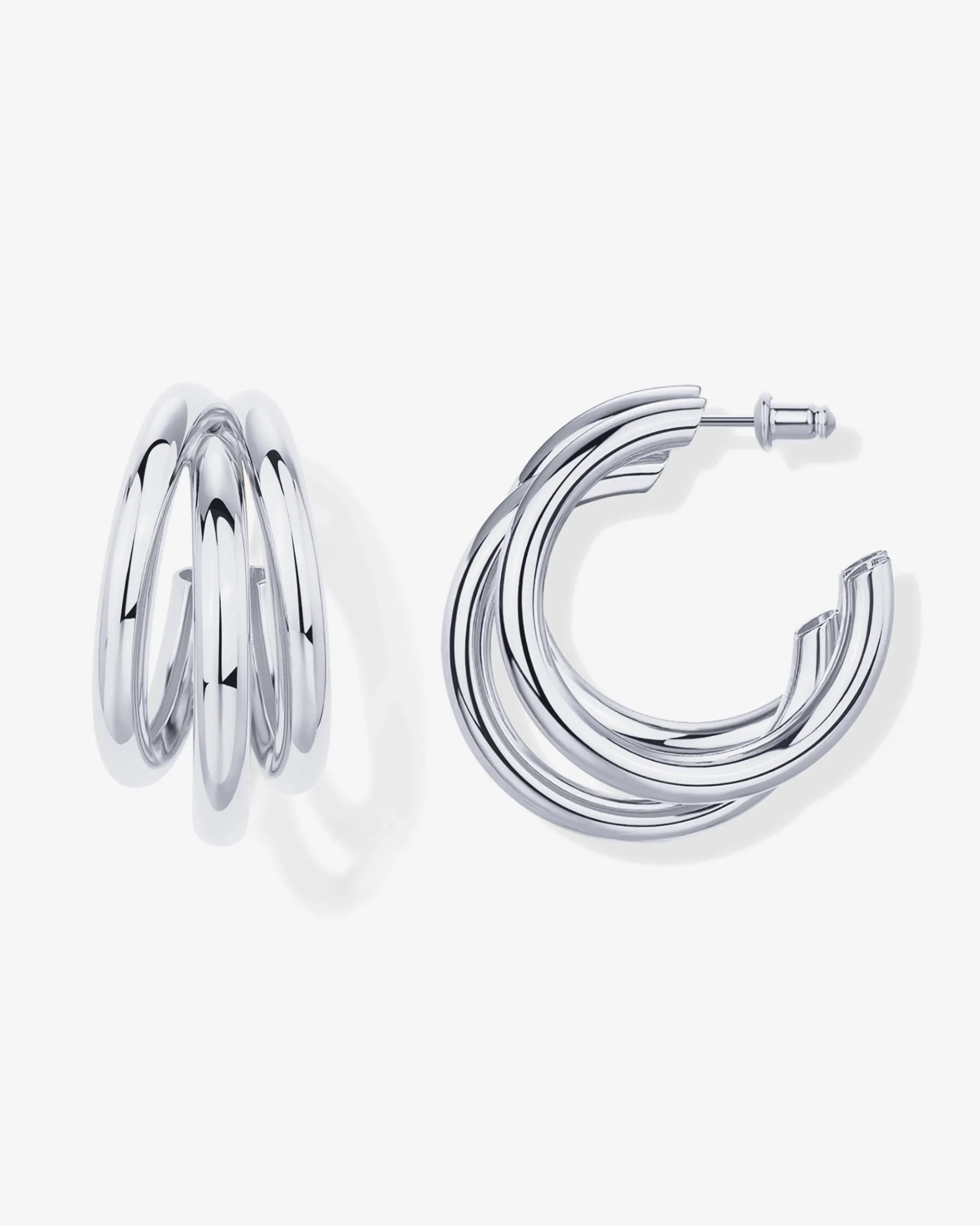 PAVOI Hoops-Triple Multi Hoop Earrings