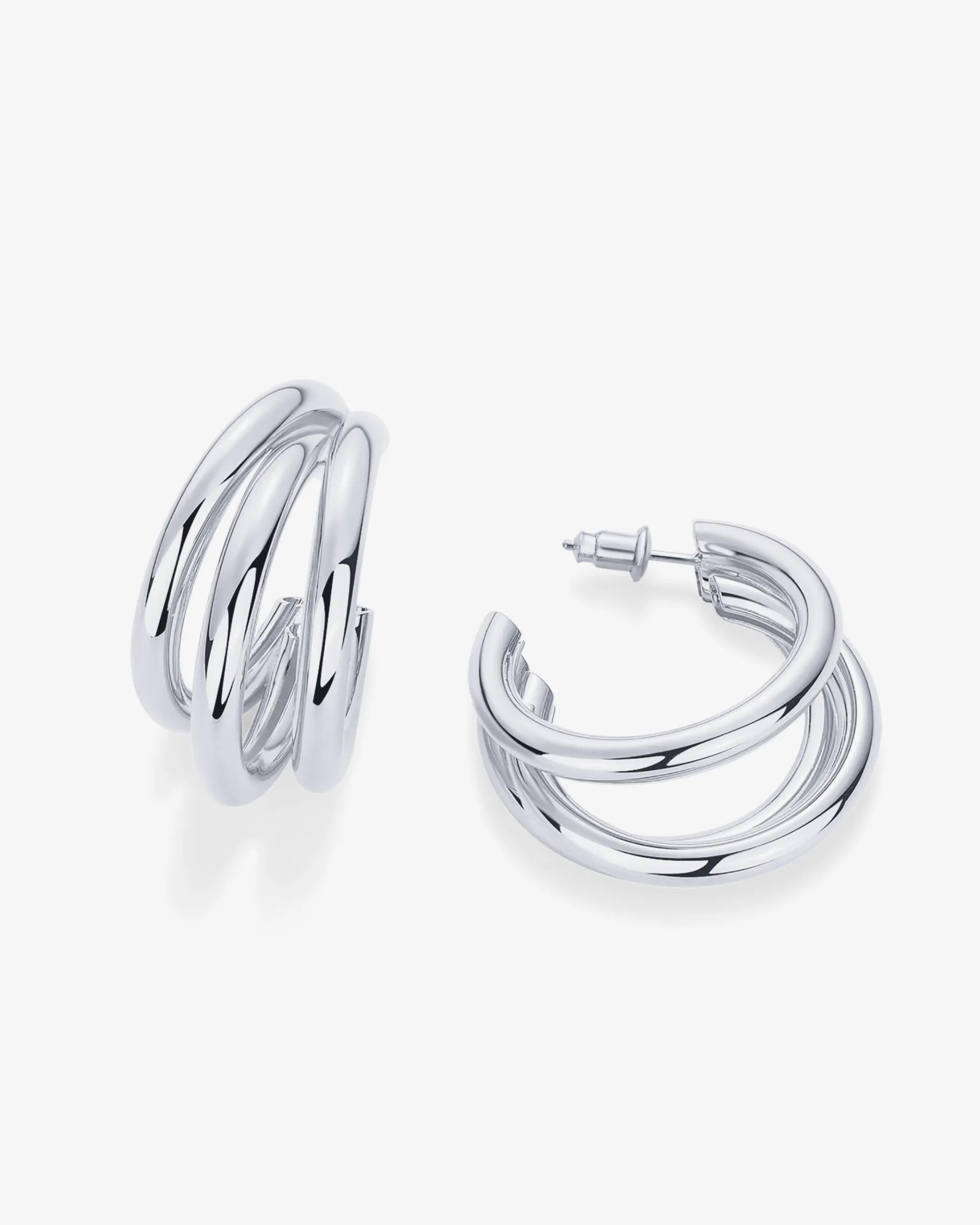 PAVOI Hoops-Triple Multi Hoop Earrings