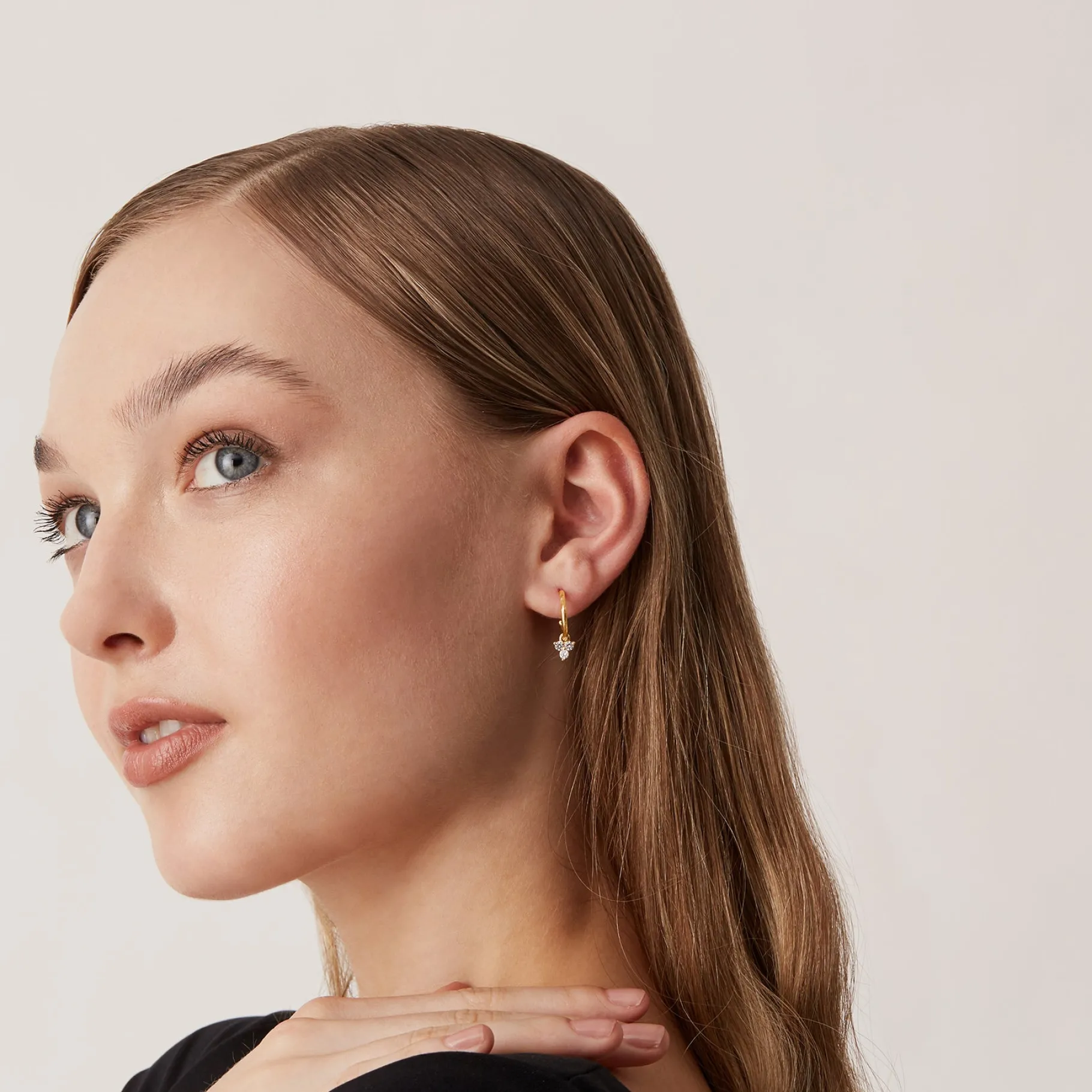 PAVOI Dangle & Threader|Hoops-Trois Hoops