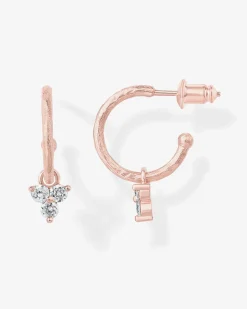 PAVOI Dangle & Threader|Hoops-Trois Hoops
