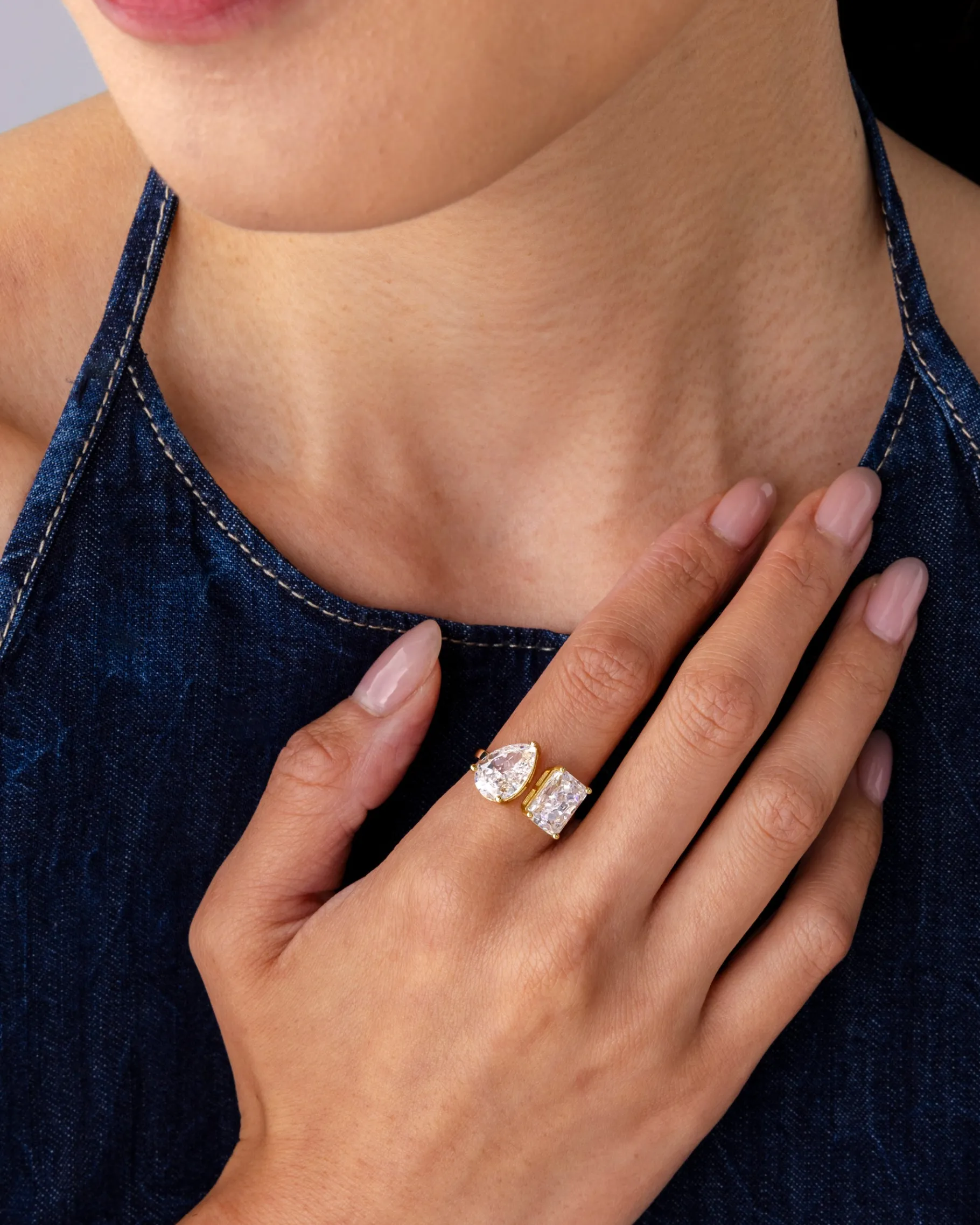 PAVOI Statement|Statement-True Love Toi Et Moi Ring