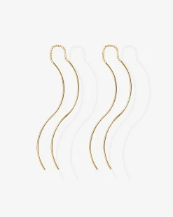 PAVOI Dangle & Threader-Twist Wavy Threader