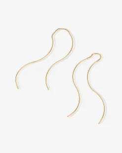 PAVOI Dangle & Threader-Twist Wavy Threader