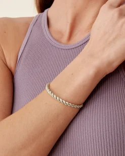 PAVOI Bangles-Twisted Chunky Bracelet